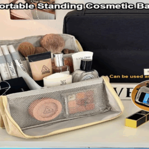 Portable Standing Cosmetic Bag