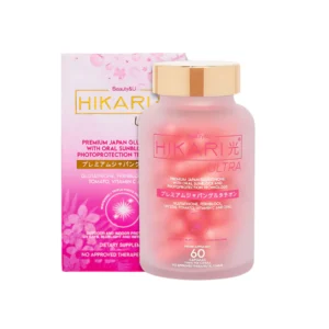 HIKARI Japan Glutathione with Oral Sunblock and PhotoProtection Technology 60 capsules