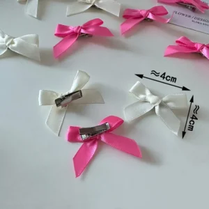 COD Fashion Korean Cute Ribbon Hairpin Bow Knot