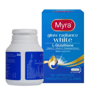 MYRA Glow Radiance White Bottle